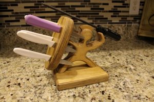 DIY Knife Block