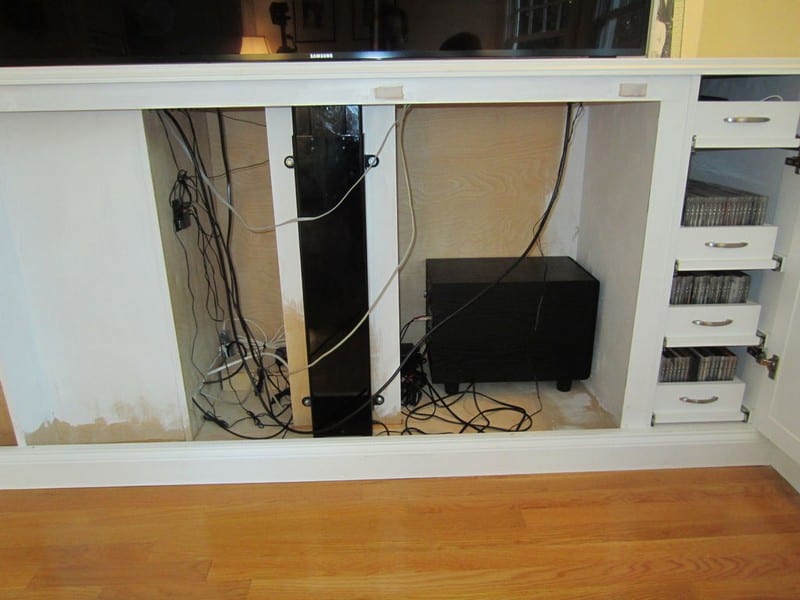 DIY TV Lift Cabinet