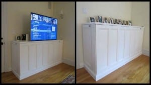 100% Amazing DIY TV Lift Cabinet Project