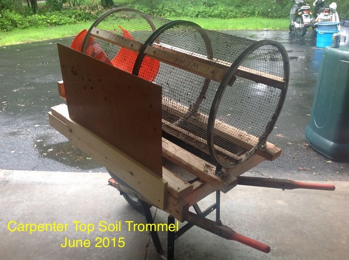 Trommel Compost Sifter