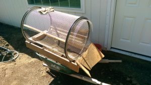 Trommel Compost Sifter