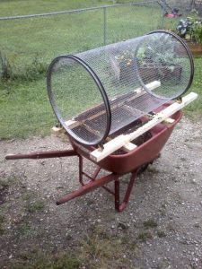 Trommel Compost Sifter