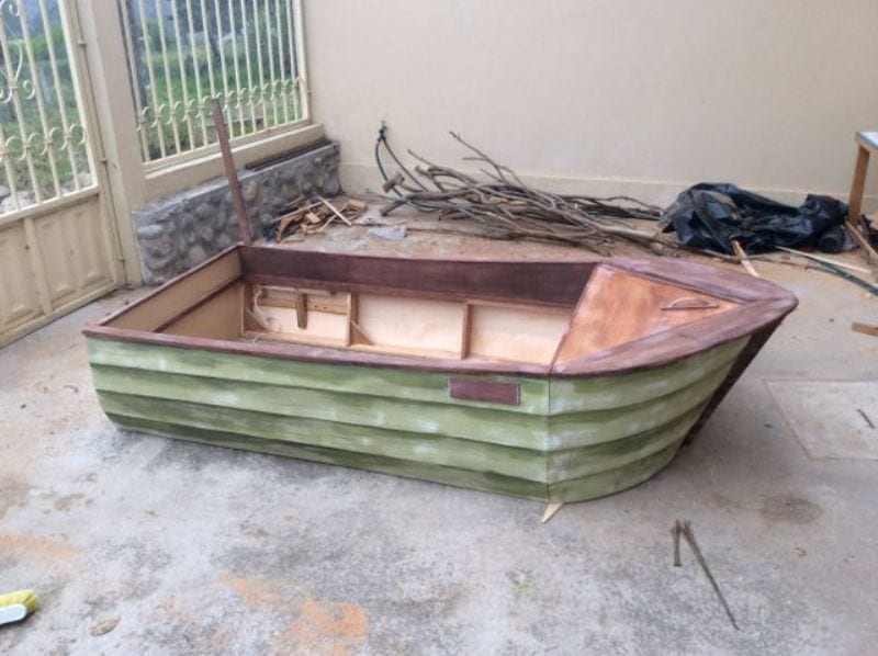 DIY Boat Bed