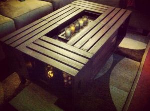 DIY Crate Coffee Table