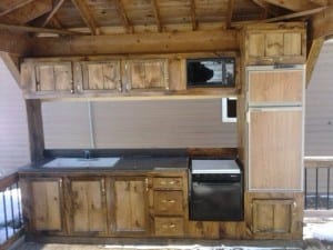 DIY Deck Kitchen