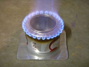 Pop Can Alcohol Stove