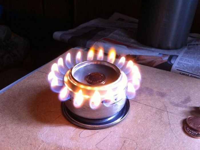 Pop Can Alcohol Stove