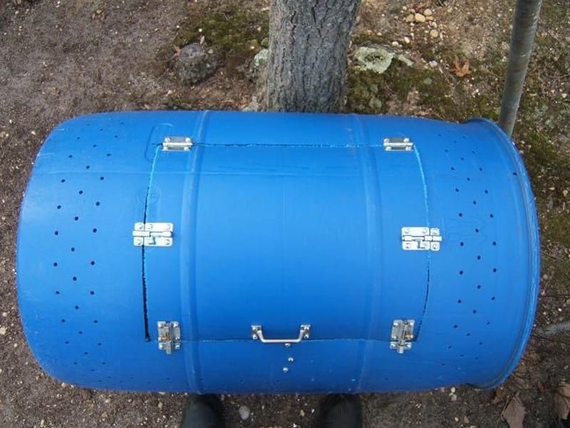 Double-Decker Drum Composter