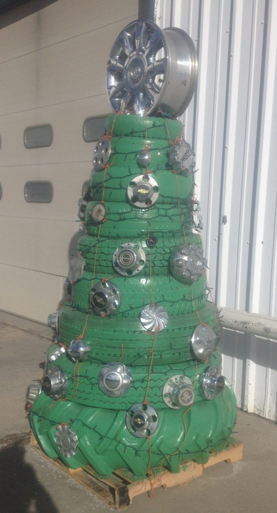 Tire Christmas Tree - Your Projects@OBN