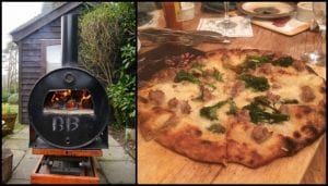 Turn an oil drum barrel into a pizza oven!