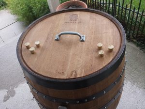 Whiskey Barrel BBQ Smoker