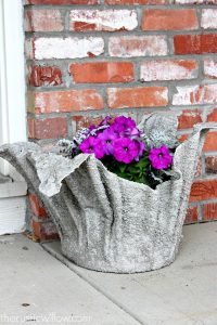 Concrete Towel Planter