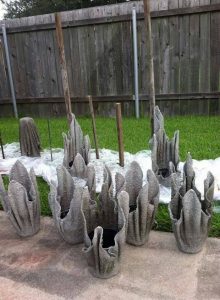 Concrete Towel Planter