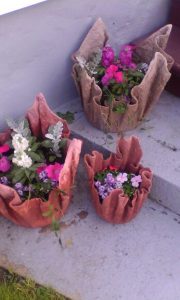 Concrete Towel Planter