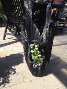 Concrete Towel Planter