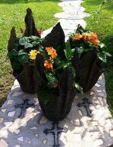 Concrete Towel Planter