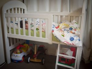 From a baby crib to a toddler bed