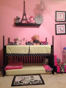 From a baby crib to a toddler bed