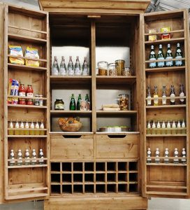 DIY freestanding pantry