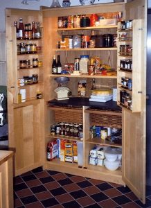 DIY freestanding pantry