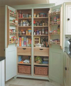 DIY freestanding pantry