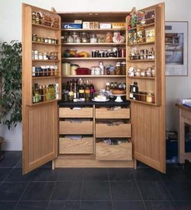 DIY freestanding pantry