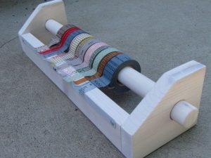 DIY multiple roll tape dispenser