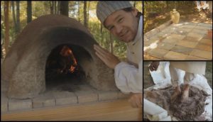 Enjoy homemade bread and pizza by building a low-cost earthen oven