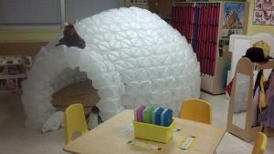 Milk Jug Igloo