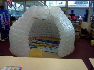 Milk Jug Igloo