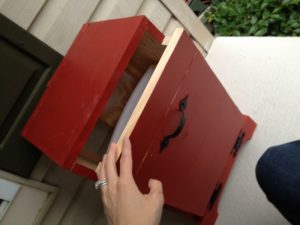 DIY Tilt Out Trash Cabinet