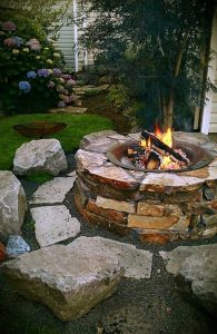 Tractor Rim Fire Pit