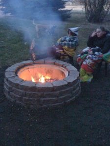 Tractor Rim Fire Pit