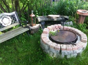 Tractor Rim Fire Pit