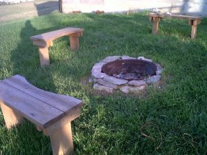 Tractor Rim Fire Pit