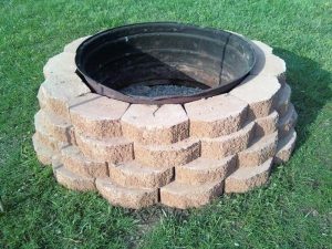 Tractor Rim Fire Pit