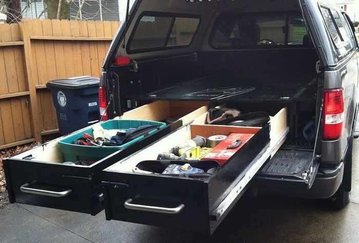 Truck Bed Drawer System