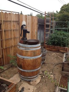 Wine Barrel Sink