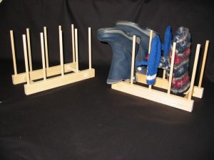 DIY Boot Rack