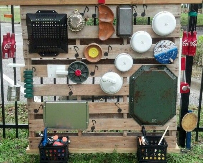 DIY Outdoor Sound Wall