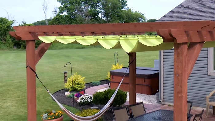 Slide-On Wire Hung Canopy