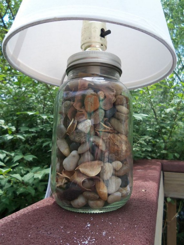 DIY Mason Jar Lamp