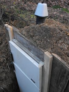 Old Fridge Root Cellar