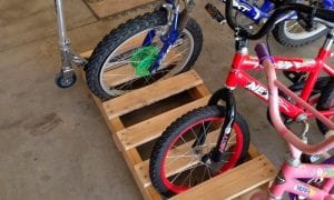 Pallet Bike Rack