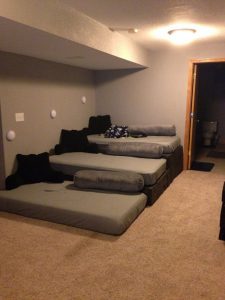 Pallet Home Theater Seating