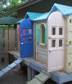 Playhouse To Chicken House City To Simple