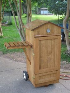 DIY wood smoker