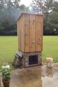 DIY wood smoker