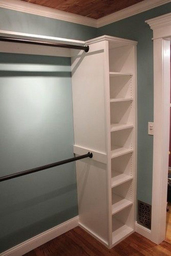 Built-in Shelf with Rods