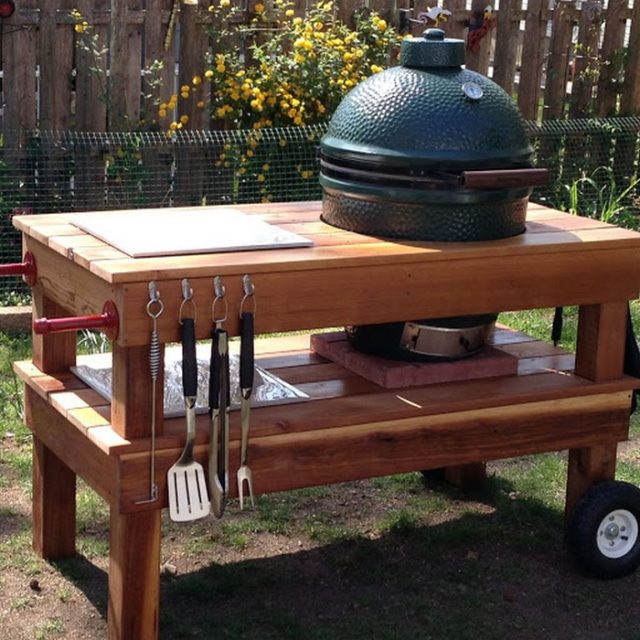 DIY A Portable Grilling Station For Backyard Entertainment